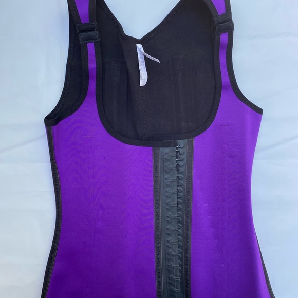 Moldeate Fajas Chaleco Latex Workout Vest Waist Trainer - Picture 2 of 5